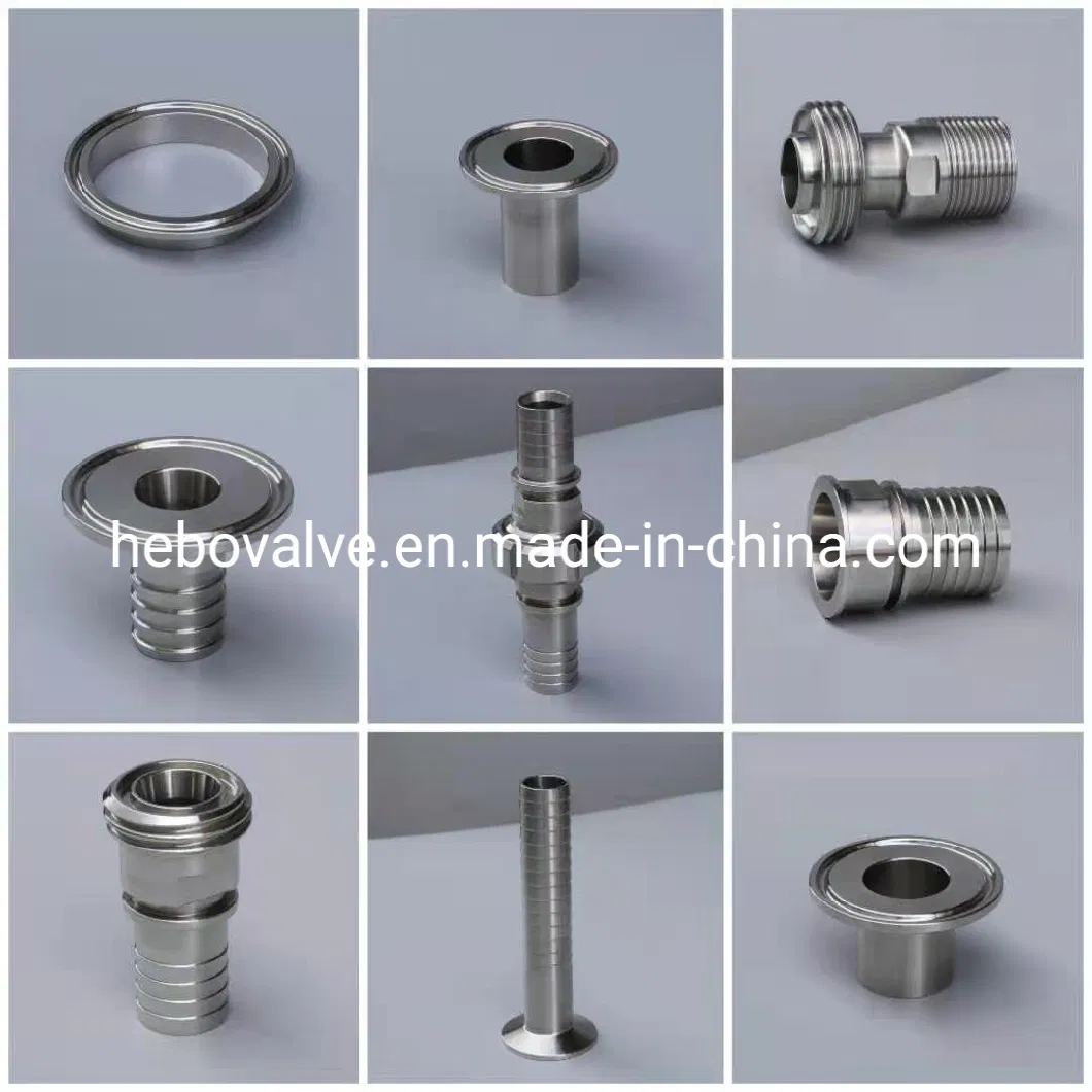 Stainless Steel Food Equipment Male Threading Adaptor