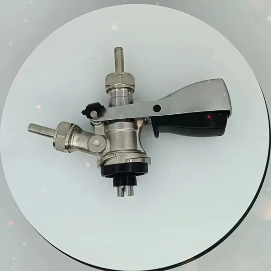 Distributore di birra Homebrew Keg Accoppiatore (tipo F con valvola di sicurezza)