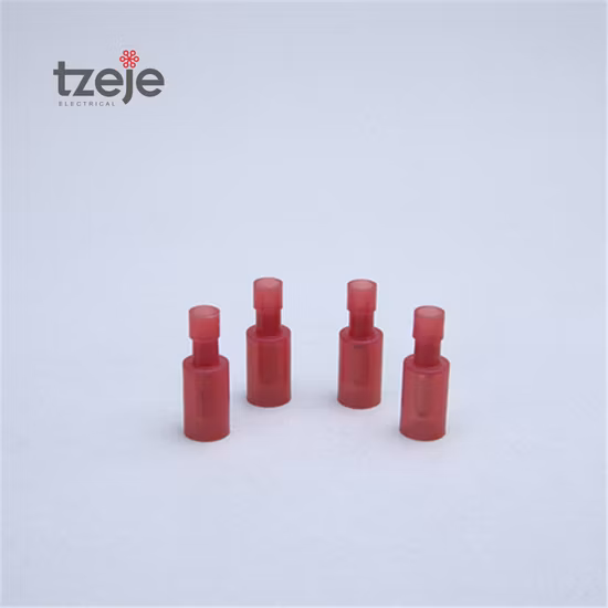 Terminale isolante in nylon completo a crimpare in ottone a proiettile Frfny a disconnessione rapida