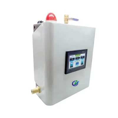 Collettore automatico per bombole di gas medicale ad alta pressione di nuova progettazione